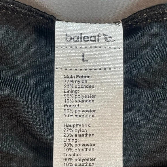 NWT Baleaf UPF 50+ Activewear/Athletic Shorts; Elastic Waist - Womens Large - Picture 10 of 11